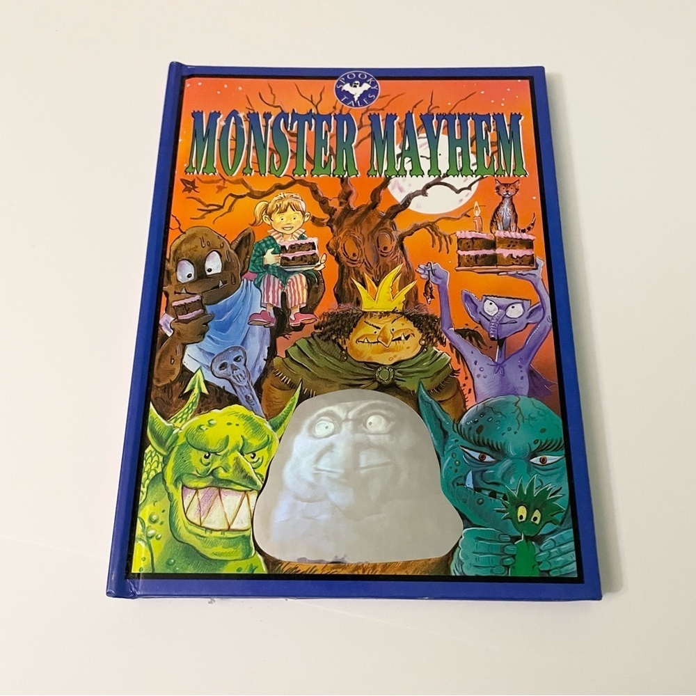 Monster Mayhem Spooky Tales Hardcover Book Hologram Cover